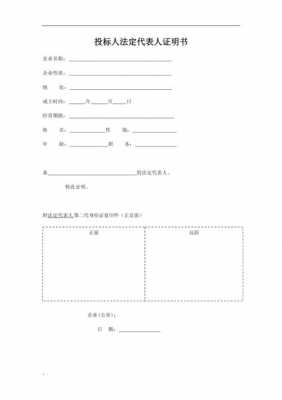 投标书法人证明文件-第2张图片-马瑞范文网