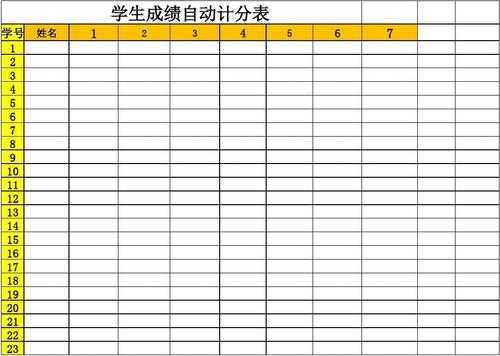 学生成绩计算表格模板（学生成绩计算表格模板下载）-第2张图片-马瑞范文网