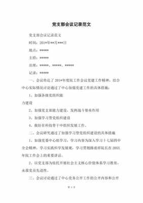  党务会议记录内容模板「党务工作会议主要内容」-第2张图片-马瑞范文网