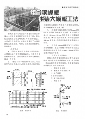 钢模板工艺及注意事项（钢模板的基本操作规程）-第3张图片-马瑞范文网