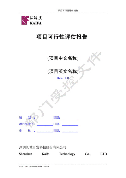 可行性方案评估模板_可行性评估怎么写-第1张图片-马瑞范文网