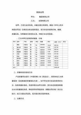 中药辅料采购合同模板（中药药剂辅料）-第2张图片-马瑞范文网