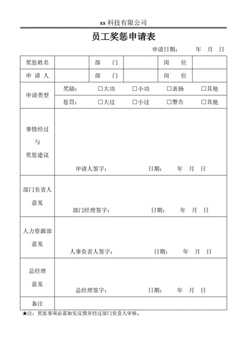 奖罚申请模板图片-奖罚申请模板-第1张图片-马瑞范文网