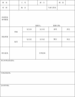 奖罚申请模板图片-奖罚申请模板-第3张图片-马瑞范文网