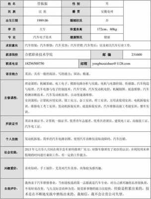 车身工程师简历模板_车身工程师简历模板图片-第2张图片-马瑞范文网