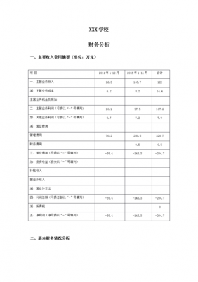 财务分析模板材料,财务分析模板材料怎么做 -第1张图片-马瑞范文网