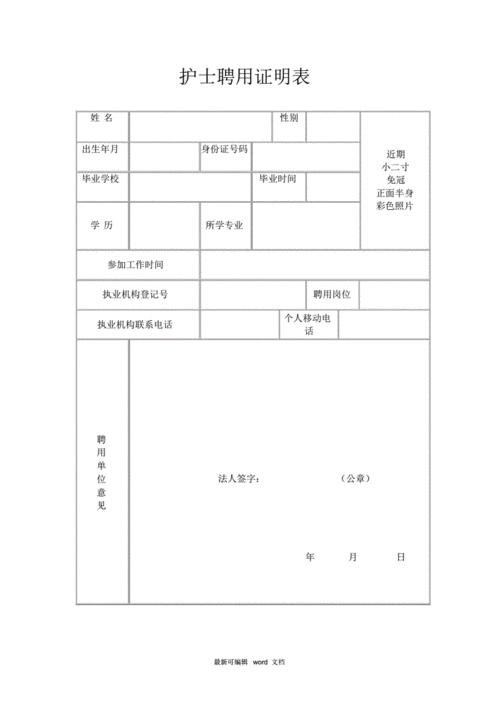 护士就业证明详细模板_护士就业报告-第3张图片-马瑞范文网