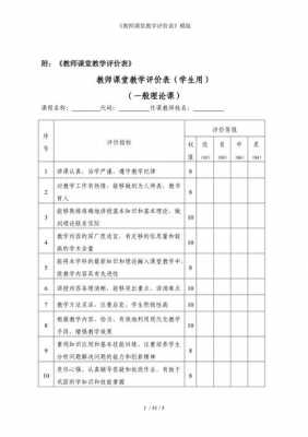  高校老师评价模板「高校教师评估」-第1张图片-马瑞范文网