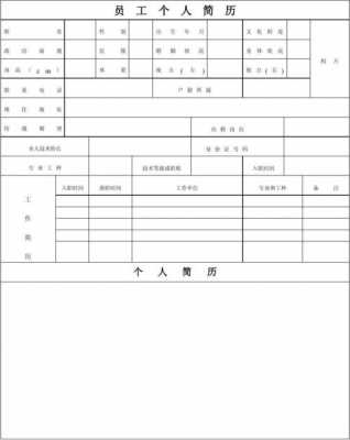 入职简介模版-个人入职简介模板6-第2张图片-马瑞范文网