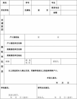 申报户口档案模板,申报户口档案模板怎么写 -第2张图片-马瑞范文网