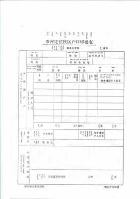 申报户口档案模板,申报户口档案模板怎么写 -第3张图片-马瑞范文网