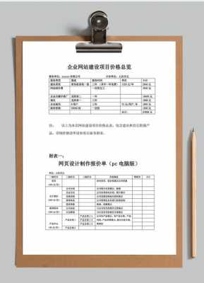 网站设计费合同模板（网站设计费用明细）-第3张图片-马瑞范文网