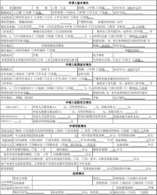 大学生贷款申请表模板,大学生贷款申请表模板图片 -第2张图片-马瑞范文网