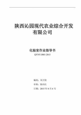 化验室指导书模板下载 化验室指导书模板-第2张图片-马瑞范文网