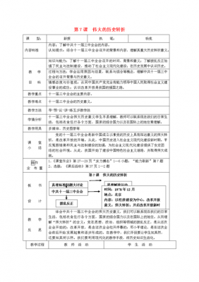 八年级历史课教案-初二年历史教案模板-第1张图片-马瑞范文网