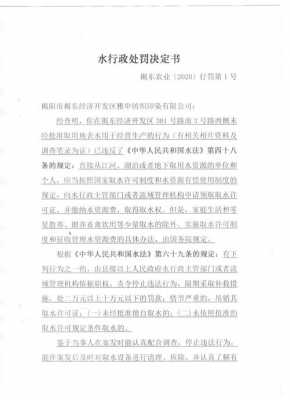 水政执法文书案例模板_水政执法文书案例模板图片-第2张图片-马瑞范文网