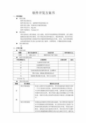 软件开发技术方案模板（软件开发实施方案格式范文）-第1张图片-马瑞范文网