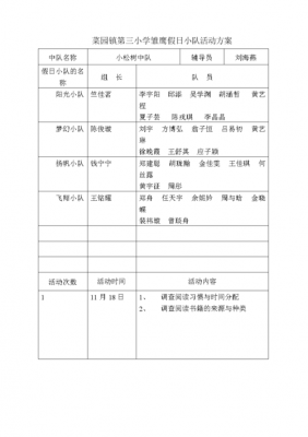  三个一活动方案模板「三个一活动计划」-第1张图片-马瑞范文网