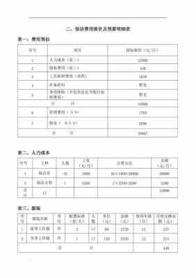 保洁承包管理方案模板,承包单位保洁业务怎样做预算 -第3张图片-马瑞范文网