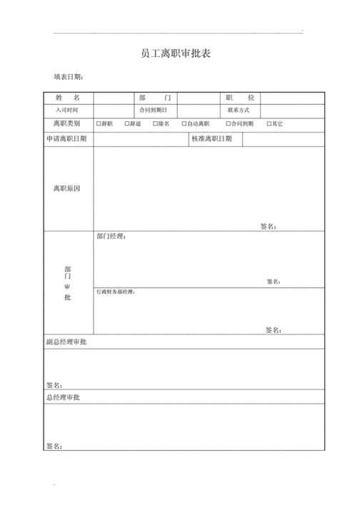 办理离职手续最重要的是什么 办理离职手续模板-第2张图片-马瑞范文网