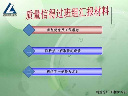 质量先进班组范文 质量科优秀班组汇报ppt模板-第3张图片-马瑞范文网