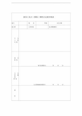 转正定级呈批表模板_转正定级表样本-第2张图片-马瑞范文网