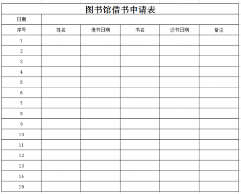 图书馆工作申请模板范文 图书馆工作申请模板-第3张图片-马瑞范文网