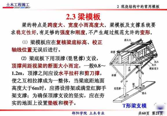 梁模板的安装程序_梁模板的安装顺序和拆除的时间及顺序-第1张图片-马瑞范文网