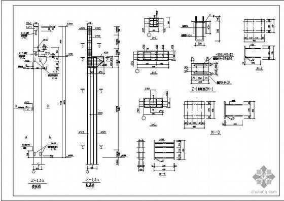 排架柱模板识图（排架柱设计）-第3张图片-马瑞范文网
