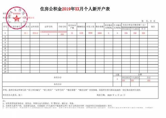 公基金账号模板（公积金基本账号）-第2张图片-马瑞范文网