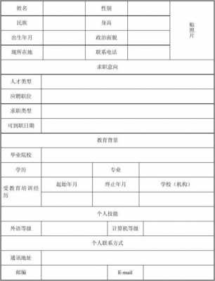 word怎么做个人信息表格-第2张图片-马瑞范文网