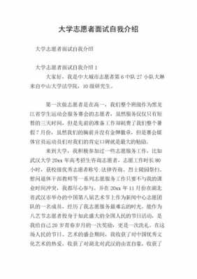 志愿者自我介绍简单大方 志愿者自我简介模板-第2张图片-马瑞范文网