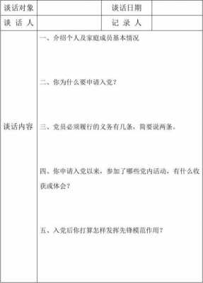 党代会代表谈话模板的简单介绍-第2张图片-马瑞范文网