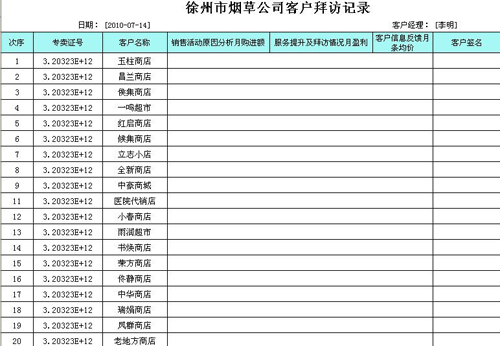 客户资模板,客户资料是指什么 -第2张图片-马瑞范文网