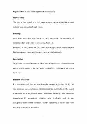 英语商务报告模板（商务英语商务报告）-第3张图片-马瑞范文网