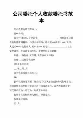 公司委托个人打款模板,公司委托个人打款模板范文 -第2张图片-马瑞范文网