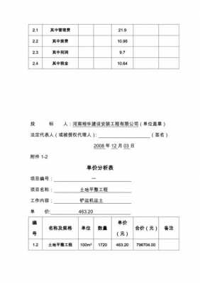 投标文件的报价表模板,投标文件投标报价 -第2张图片-马瑞范文网