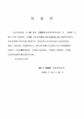 项目任命通知书范文 项目任命文书模板-第2张图片-马瑞范文网