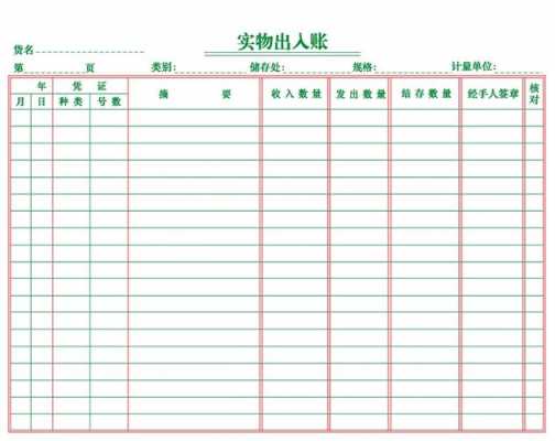 实物出入账怎么填写比较清楚-第1张图片-马瑞范文网