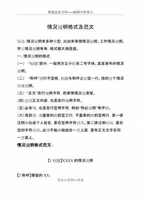 情况说明模板字体要求_情况说明格式及字体大小-第3张图片-马瑞范文网