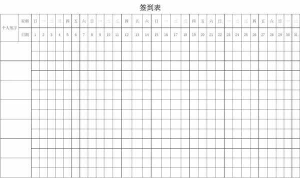 毕业汇演签到表模板,毕业汇演签到表模板图片 -第1张图片-马瑞范文网