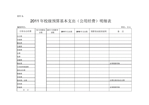 学校经费结算表格模板,学校经费形式怎么写 -第2张图片-马瑞范文网