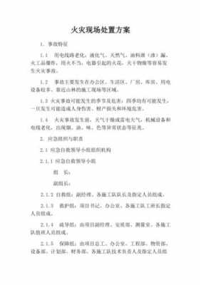 火灾应急处置方案模板下载-火灾应急处置方案模板-第3张图片-马瑞范文网