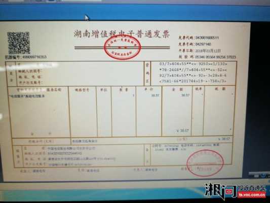 中国电信的电子发票-第3张图片-马瑞范文网