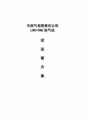 液化气站经营方案模板（液化气公司经营方案）-第1张图片-马瑞范文网