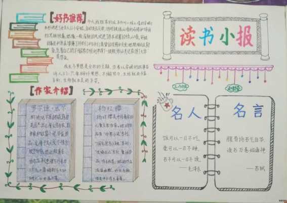 关于课外书的手抄报简单又方便-关于课外书的手抄报a4模板-第3张图片-马瑞范文网