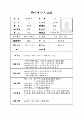 简单学历的模板（学历简况怎么写）-第3张图片-马瑞范文网