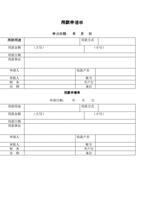 财务申请打款单模板,财务打款说明 -第1张图片-马瑞范文网