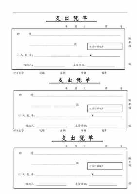 支出凭单表格模板,支出凭单怎么填写样本 -第2张图片-马瑞范文网