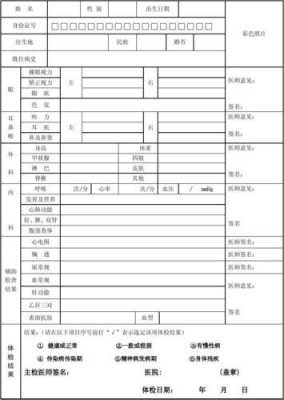 企业员工体检报告模板,单位员工体检结果汇总表 -第2张图片-马瑞范文网